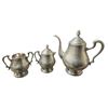Image 2 : Pewter Tea/Coffee Service Set with Tray
