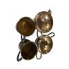 Image 2 : Assorted Silverplate Cream & Sugar, Cups & Glassware
