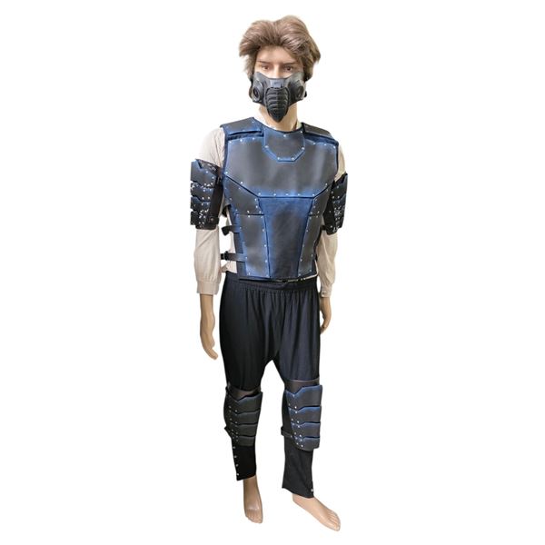 Male Mannequin with Armor Costume & Mask - From Witch Show