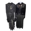 Image 2 : Lot of Gothic Black Lace Apparel - Dresses, Crop Top, Scarf & Choker Accessories (Various Sizes)