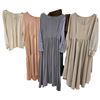 Image 1 : Lot of Neutral Tone Boho Style Long Sleeve Dresses (Various Colors & Sizes)