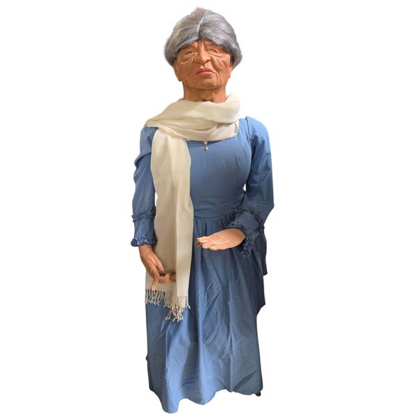 Elderly Character Mannequin Bust with Costume - From Witch Show