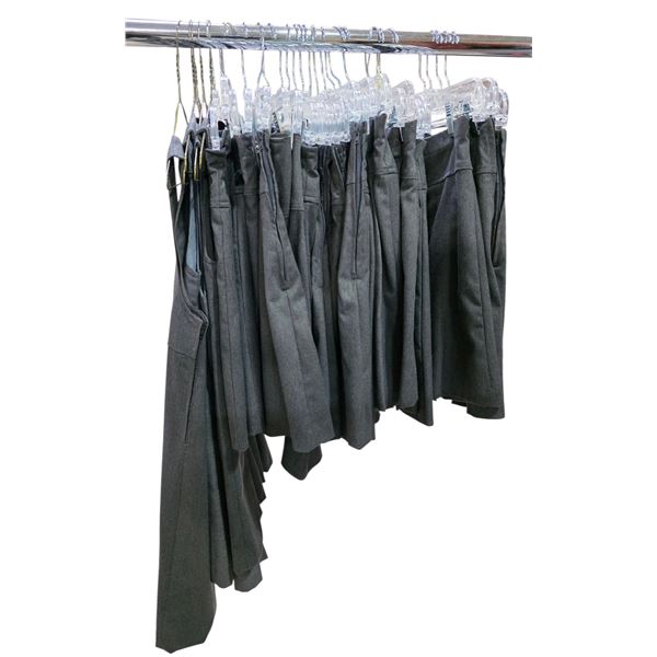 Lot of Assorted Grey Uniform Skirts - Film/TV Wardrobe