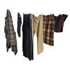 Image 2 : Lot of Assorted Plaid Garments - Skirts, Pants & Tops in Mixed Patterns and Colors (Various Sizes)