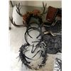 Image 2 : Mixed Gothic & Costume Accessories - Horn Headpieces, Corset, Masks, Floral Crowns & Lace Pieces