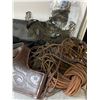 Image 4 : Mixed Leather & Costume Props - Corset Belt, Rope Bundles, Masks, & Assorted Accessories