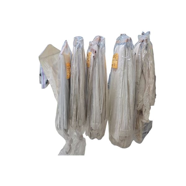 Rack Full of Set Dec - Dining/Living Sheers Curtains & Mask (Rack Not Included)