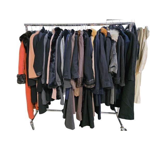 Large Group Vintage Winter Coats