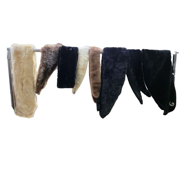 Group of Vintage Faux Fur Collars and Stoles