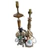 Image 1 : Assorted Vintage Table Lamps & Figurine Lamp Base Set
