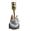 Image 2 : Assorted Vintage Table Lamps & Figurine Lamp Base Set