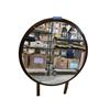 Image 2 : Group of 2 Set Dec Wood Round Mirrors, Approx. 41" x 35" Each