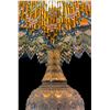 Image 4 : Decorative Glass Table Lamp, H19"