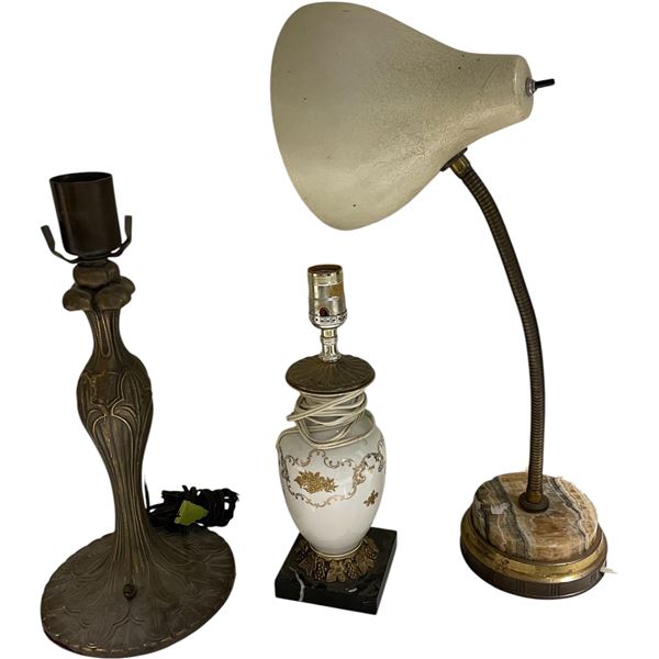 Group of Assorted Table Lamps