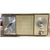 Image 3 : Vintage GE Clock Radio & Wooden Metronome