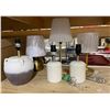 Image 1 : Assorted Table Lamps