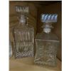Image 2 : 6-Piece Set Dec Glass Liquor Decanters