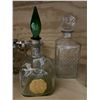 Image 4 : 6-Piece Set Dec Glass Liquor Decanters