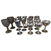 Image 1 : Group of Assorted Stemware & Meal Goblet Drinkware Lot