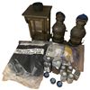 Image 1 : Group of Misc Set Dec - Lanterns, Witch Hats, Glitter, Etc.