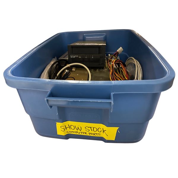 Group of Misc Set Dec - Electrical Components, Cables, Etc.