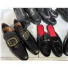 Image 4 : Group of Assorted Black Boots and Dress Shoes