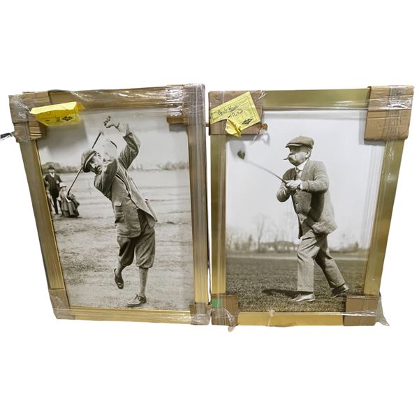 Group of 2 Vintage Style Golf Photos, H48" x W35" Each
