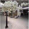 Image 2 : Life-Sized Artificial White Cherry Blossom Tree