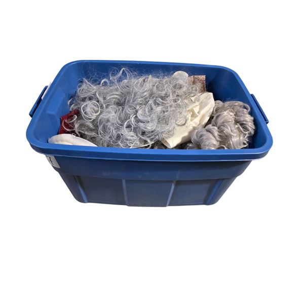 Bin of Costumes: Character Wigs, Mob Caps, and Period Accessories - From Witch Show