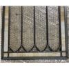 Image 3 : 4-Pcs Antique-style Stained Glass Window Panels, H34.5" x 14" Each