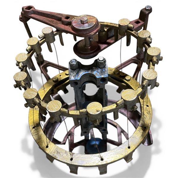 Sci-Fi Metal Contraption Prop, Approx. H14" x W10"