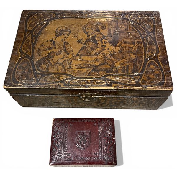 2 Decorative Treasure Chests