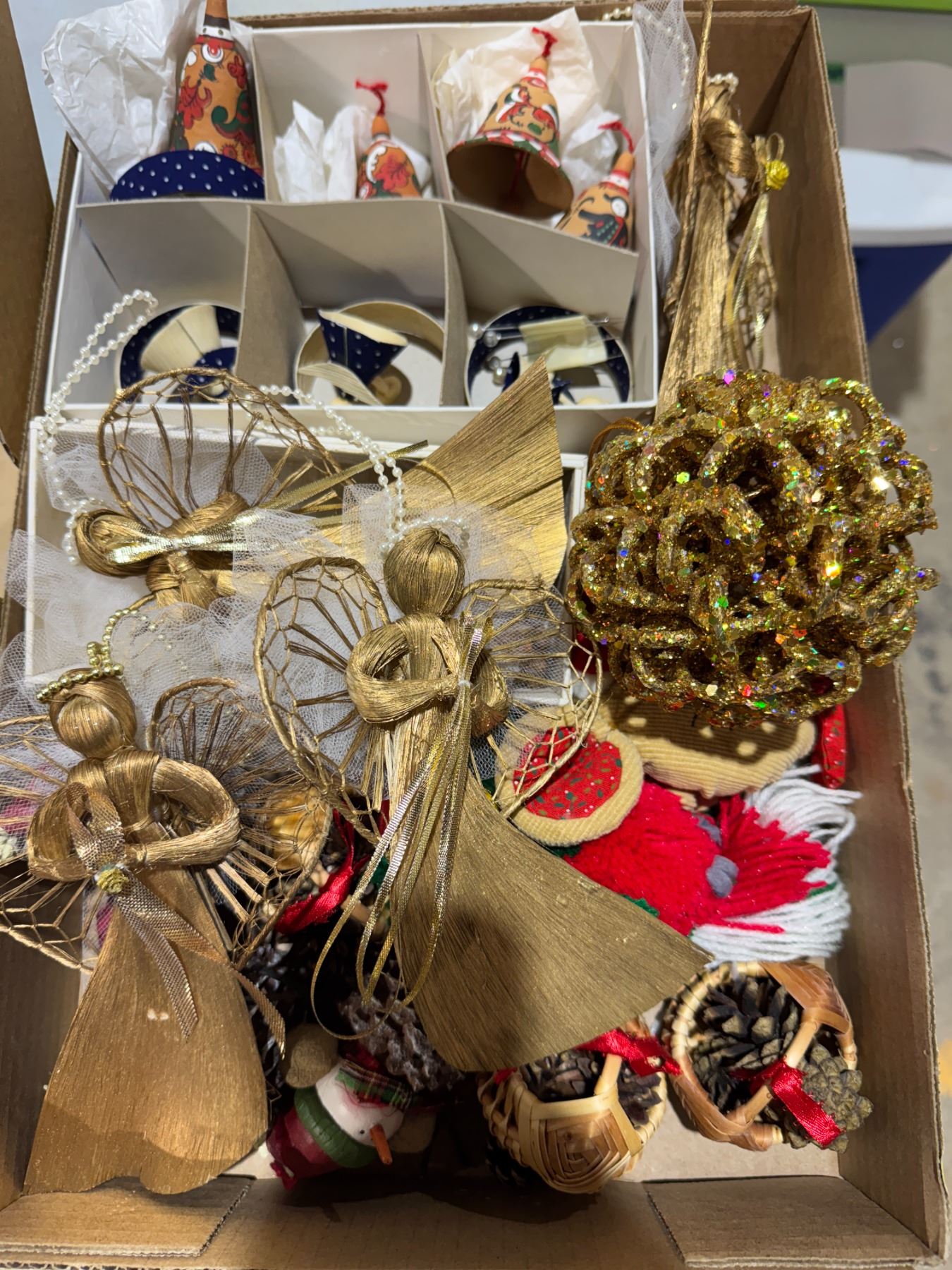 Vintage Christmas decorations