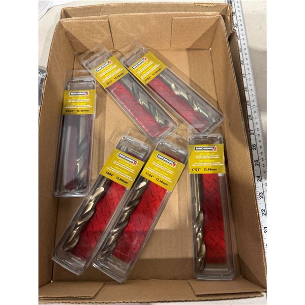 Cobalt drill, bits assorted sizes