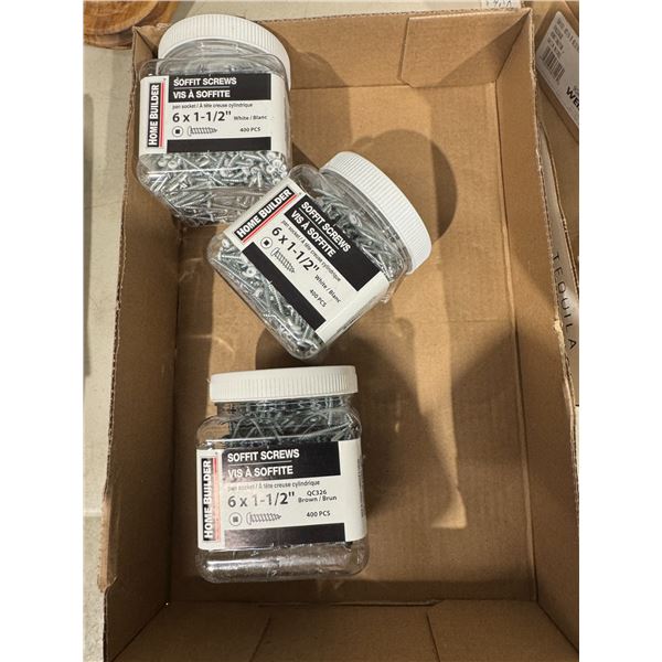 Soffit screws