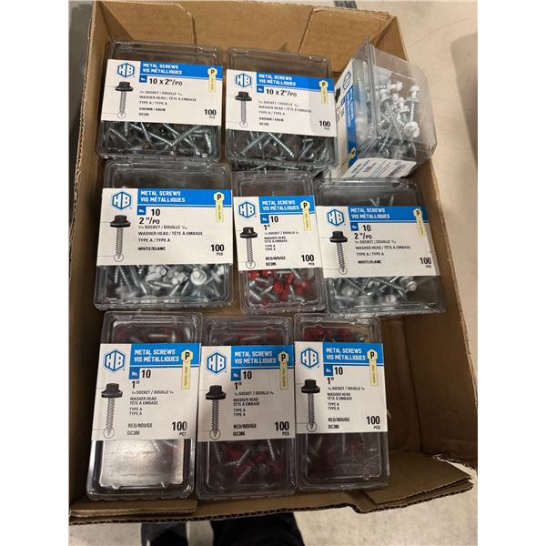 Metal screws