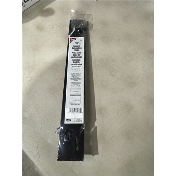 16 inch ready fit detaching blade