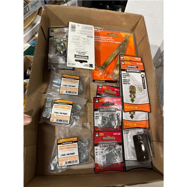 Lockable drawer catches miniature, decorative HASP and other items