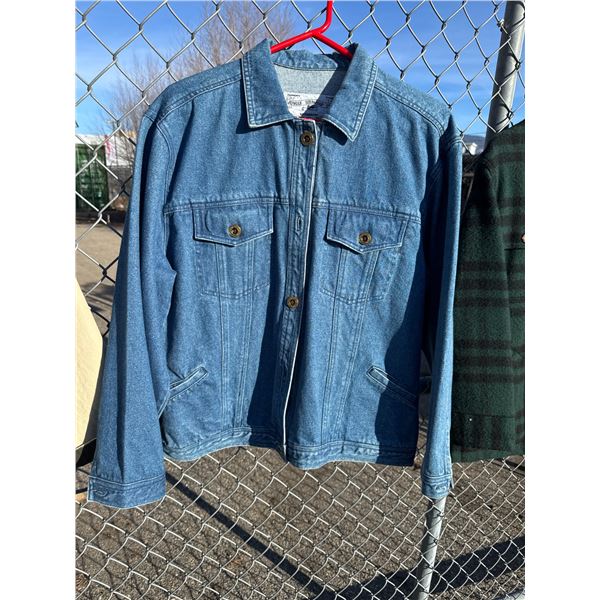 Jungle steam ship jean jacket, medium