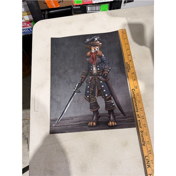 Fantasy print 11" x 15"