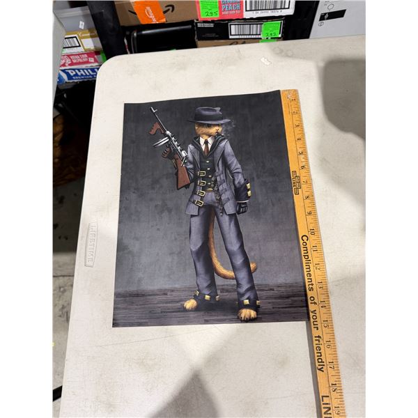 Fantasy print 11" x 15"