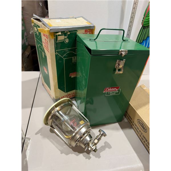 Coleman lantern with case inbox