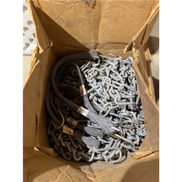 Chains and bungee cords