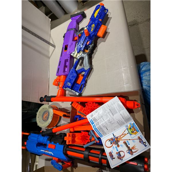 Nerf gun guns, etc.
