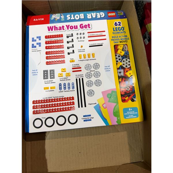 Lego gear bot toy