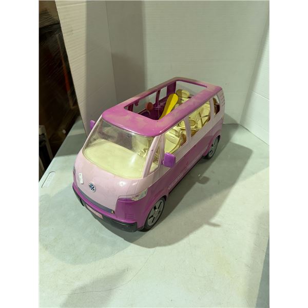 Barbie van