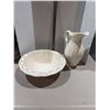 Image 1 : Pitcher and bowl