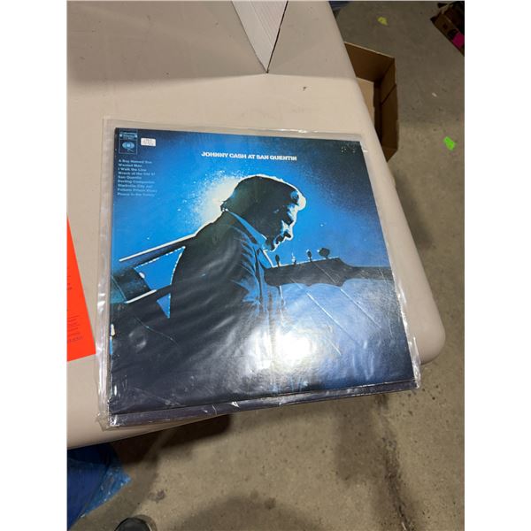 Johnny Cash at San QUENTIN record