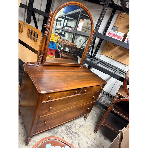 Antique dresser 45" x 21 1/2" to top of dresser 35 inches