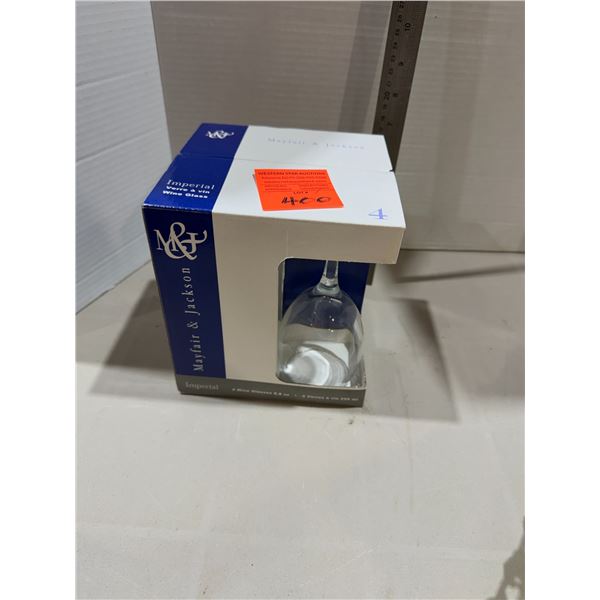 Mayfair and Jackson wine glasses